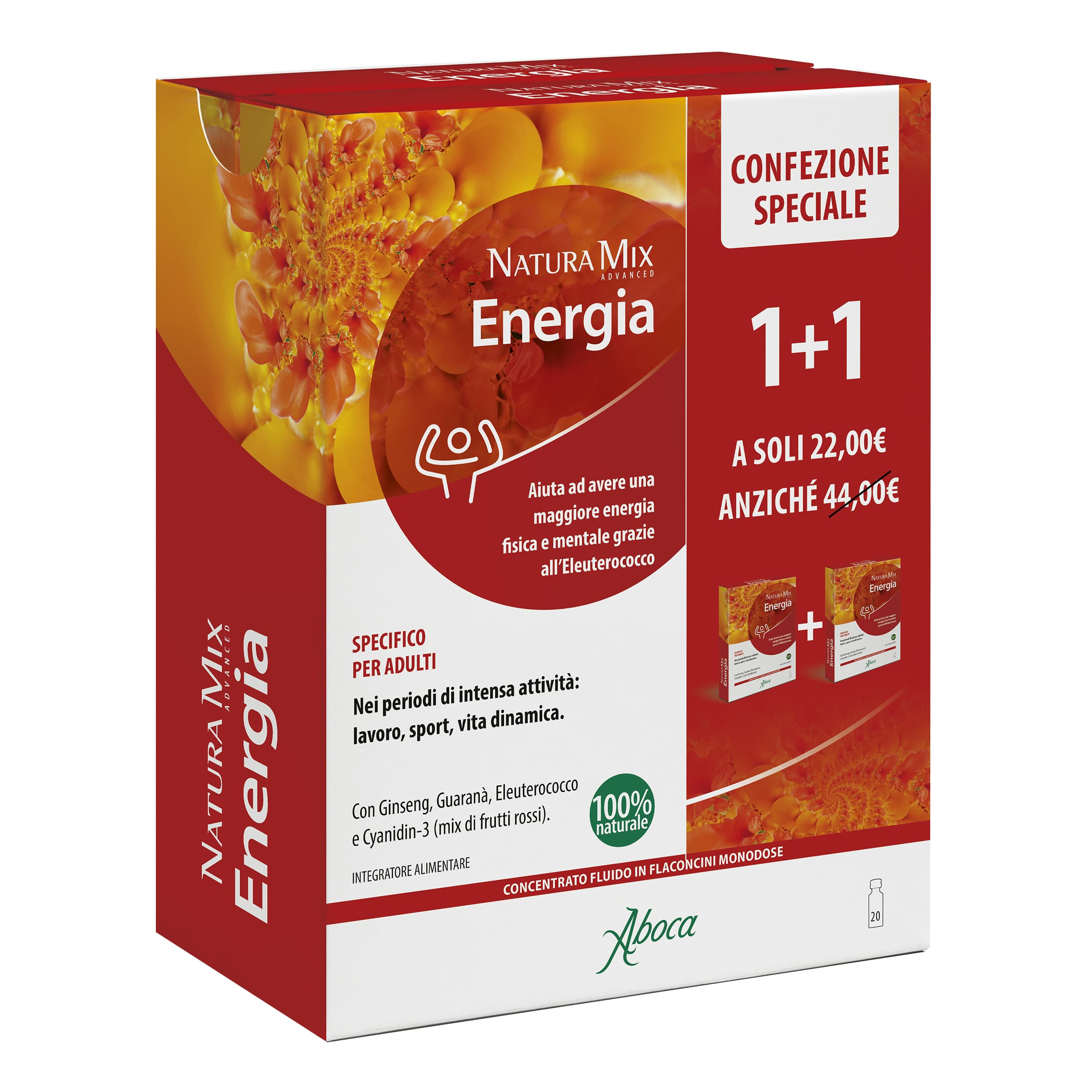 Natura Mix Advanced Ene10+10fl