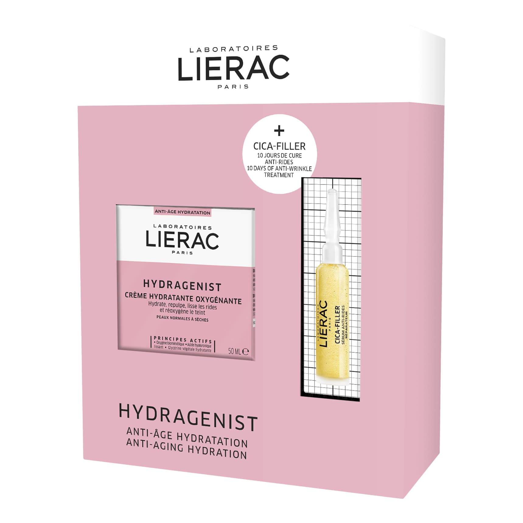 Lierac Bundle Hydragen Cr+cica