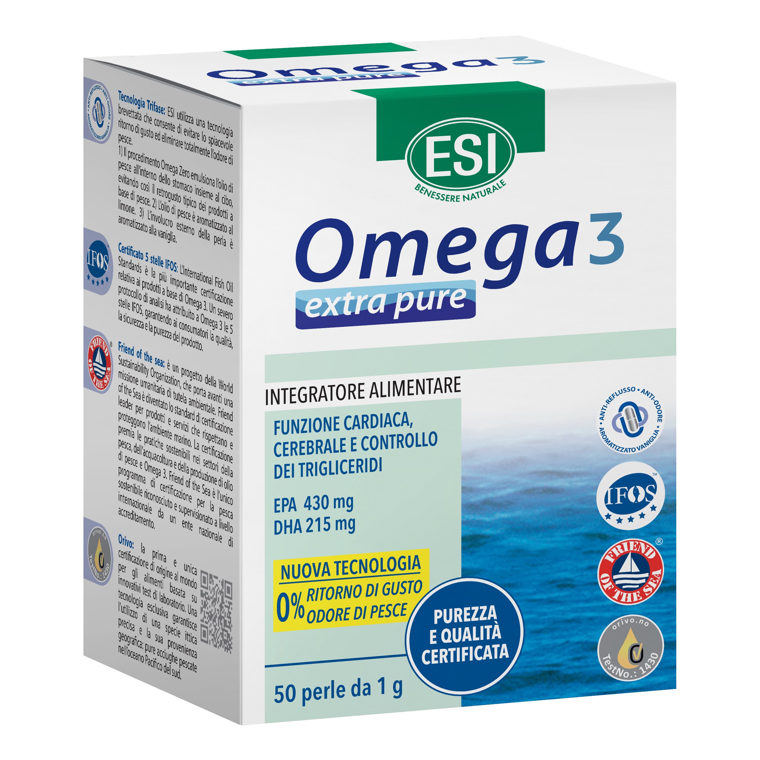 ESI OMEGA3 EX-PURE 50Perle