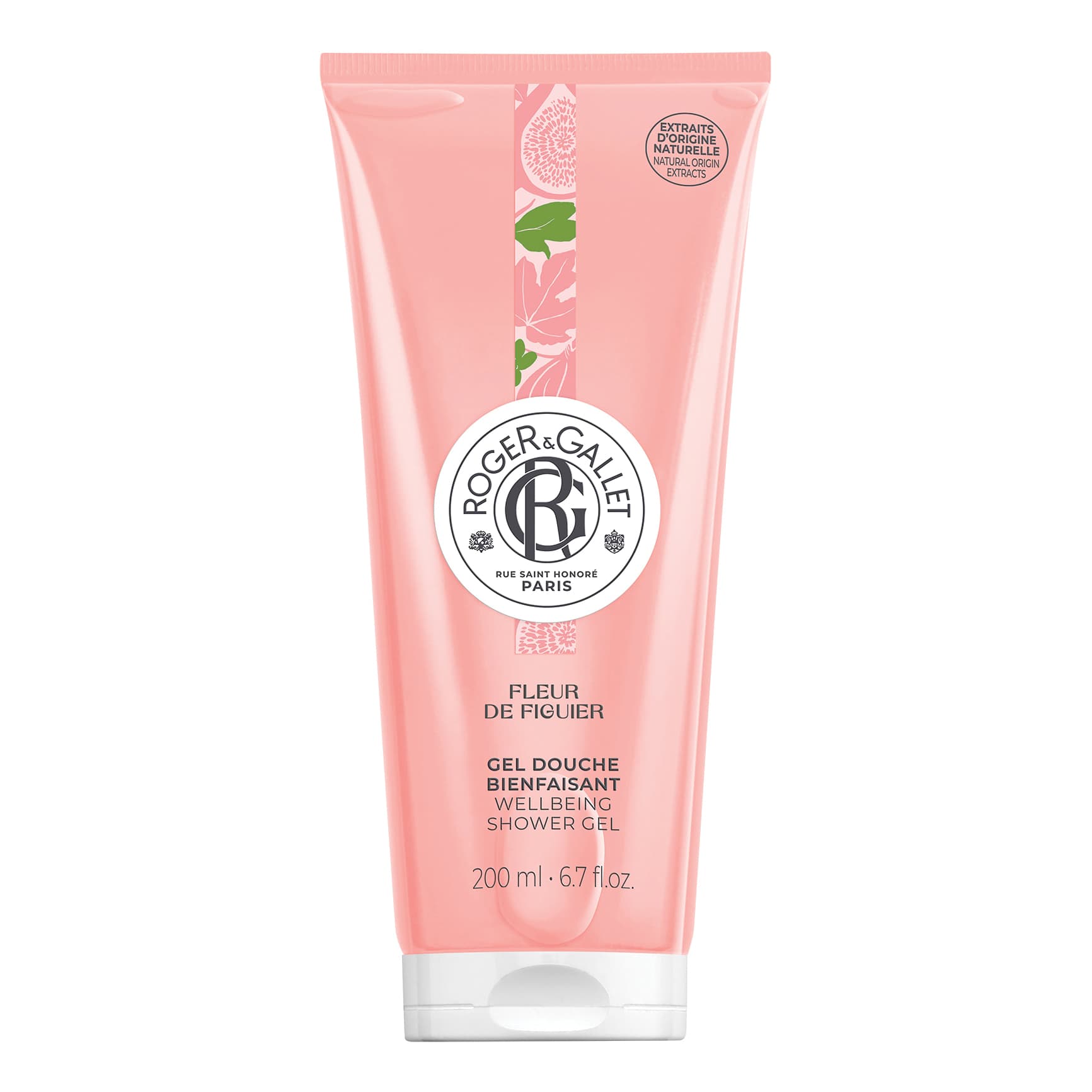 Roger & Gallet Gel Douche Fleur de Figuier - Gel doccia al profumo floreale e fruttato - 200 ml