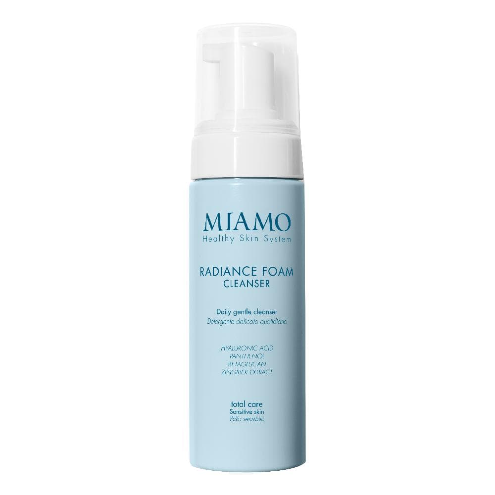Miamo Total Care Radiance Foam Cleanser Travel Size - Schiuma detergente adatta per uso quotidiano - 50 ml