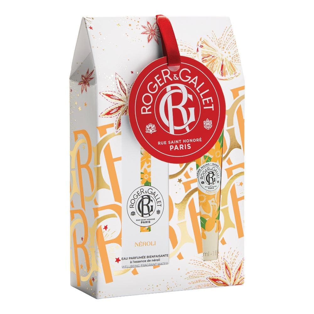 Roger & Gallet cofanetto di Natale 2023 Neroli - Acqua profumata 30 ml + Crema mani 30 ml