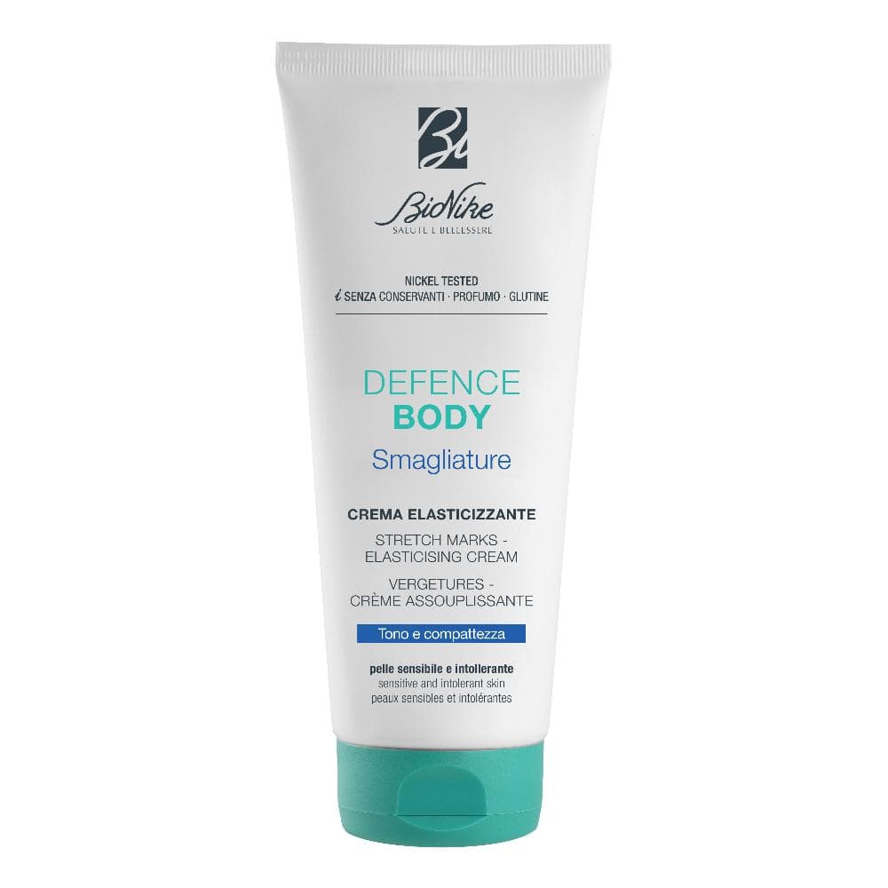 Bionike Defence Body Smagliature - Crema elasticizzante per la prevenzione di smagliature - 100 ml