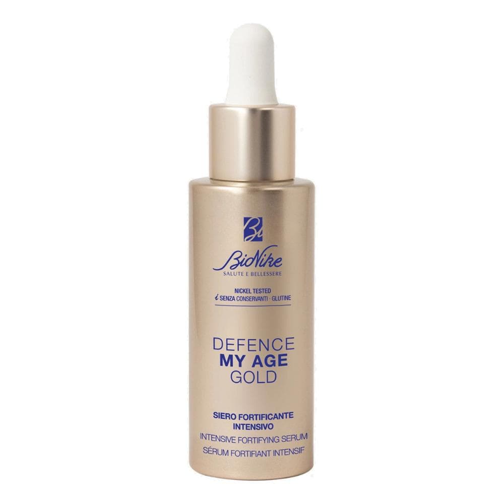 Bionike Defence My Age Gold Siero Viso - Trattamento fortificante intensivo - 30 ml