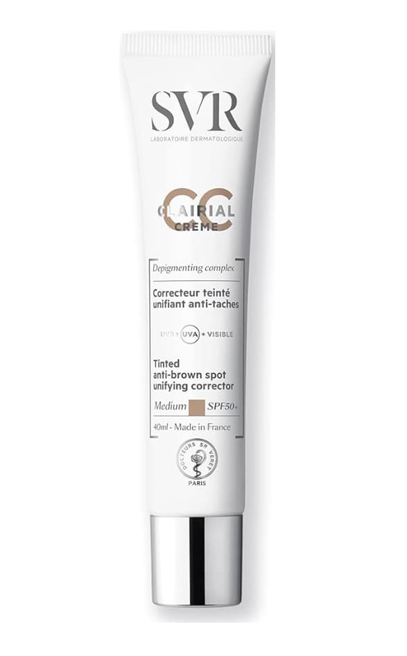 SVR Clairial - CC SPF50+ Medium Crema Colorata Anti-Macchia Uniformante 40 ml