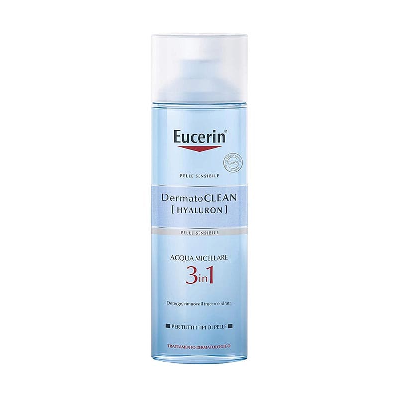 Eucerin DermatoCLEAN Lozione Micellare 3 in 1 Detergente Struccante Pelle Delicate Sensibili 400 ml
