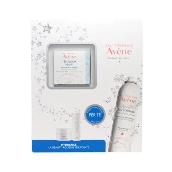 Avène Cofanetto Natale Hydrance Idratante Viso per Pelle Sensibile Secca e Disidratata