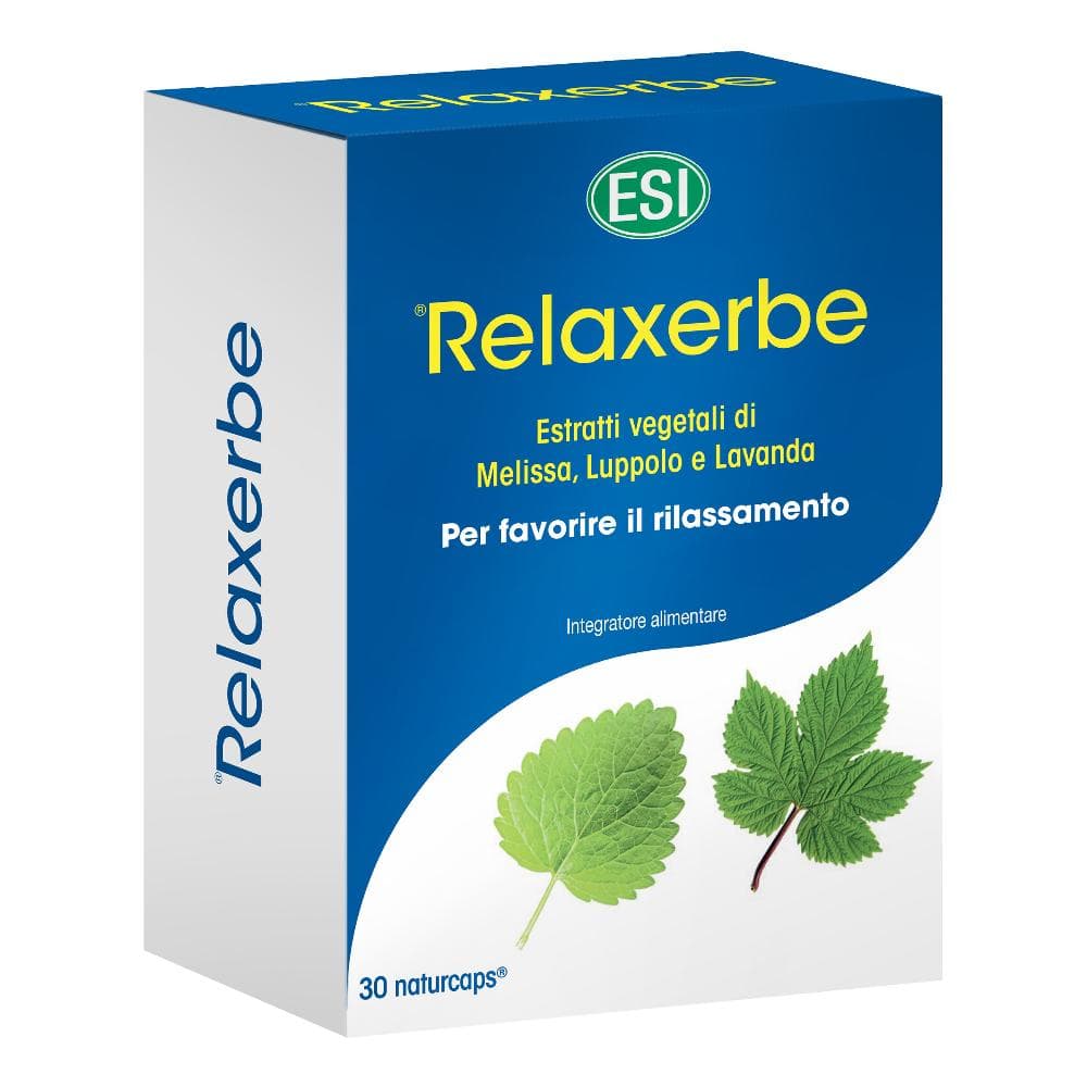 Esi Sonno e Relax Relaxerbe Integratore Alimentare Analcolico 30 Capsule