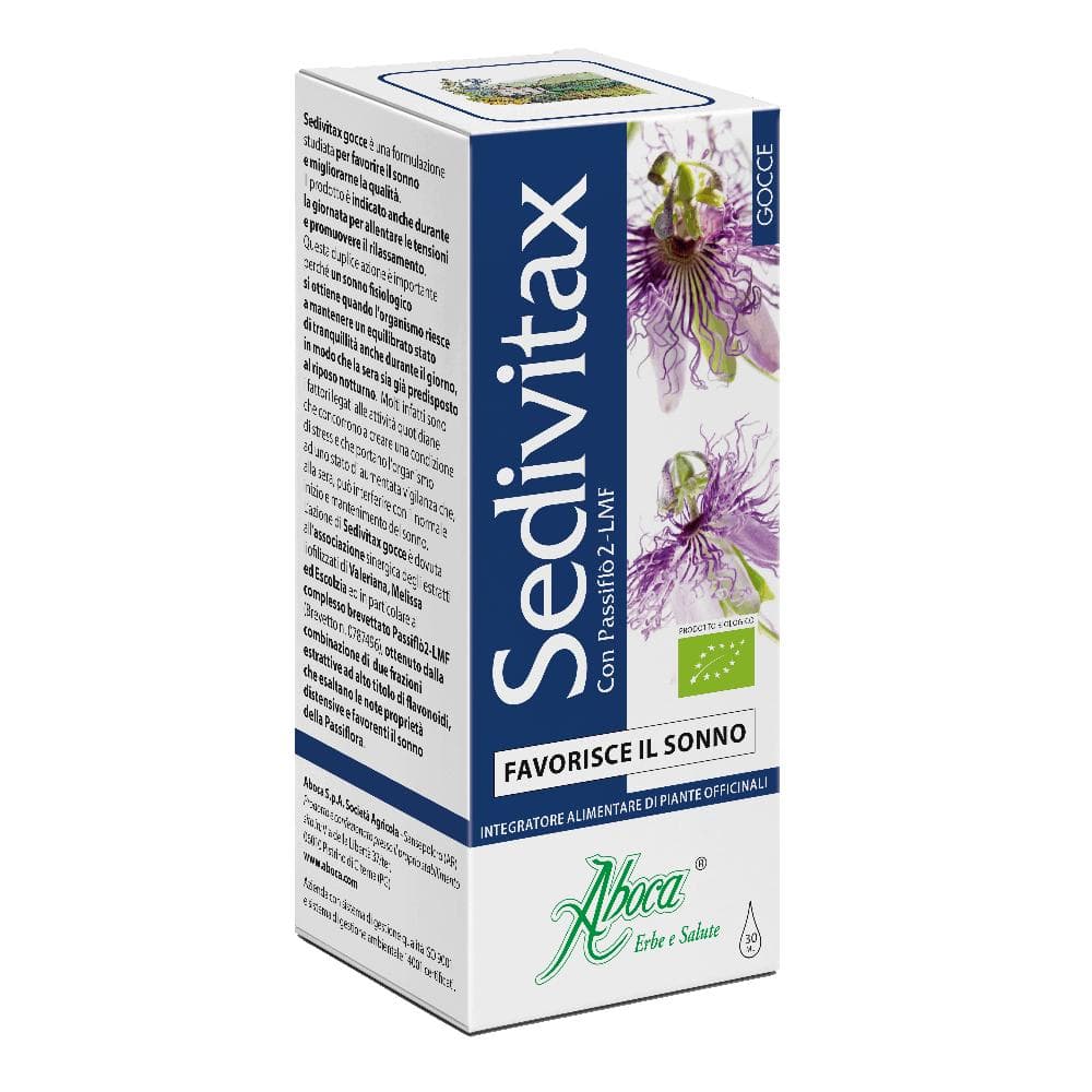 Aboca Sedivitax Bio Gocce Integratore Alimentare 30 ml