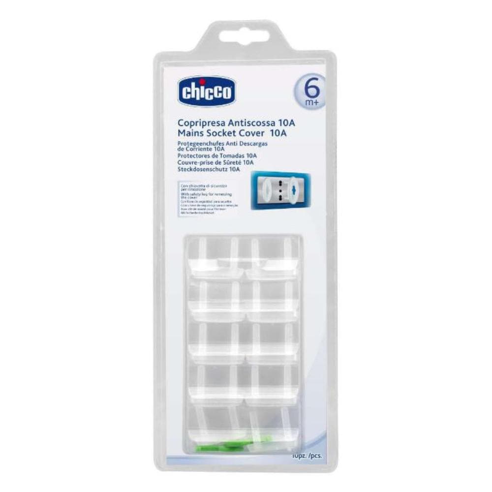 Chicco Copripresa Antiscossa 10 Pezzi
