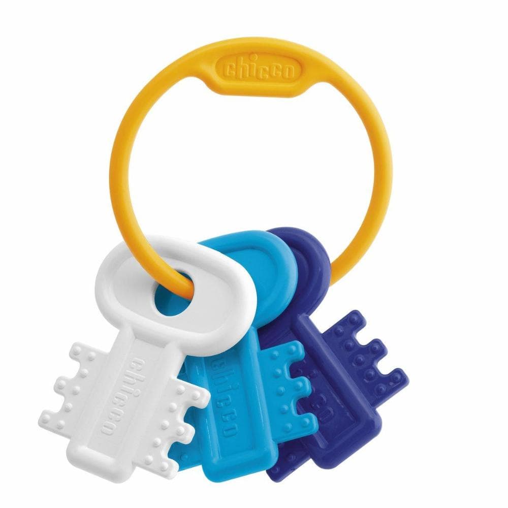 Chicco Giochi Uditivi Manuali Chiavi Azzurre Età 3m+