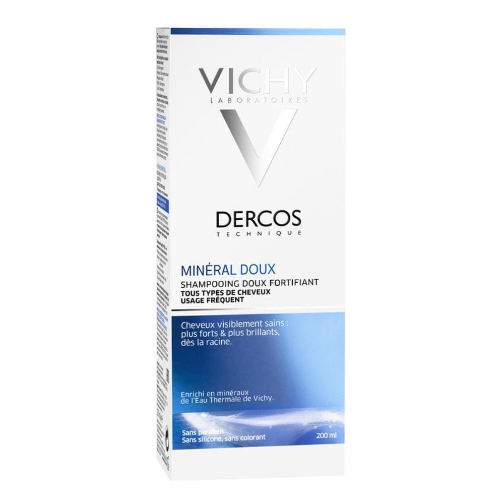 Dercos Minerale Shampoo Dolce Fortificante Uso Frequente 200 ml