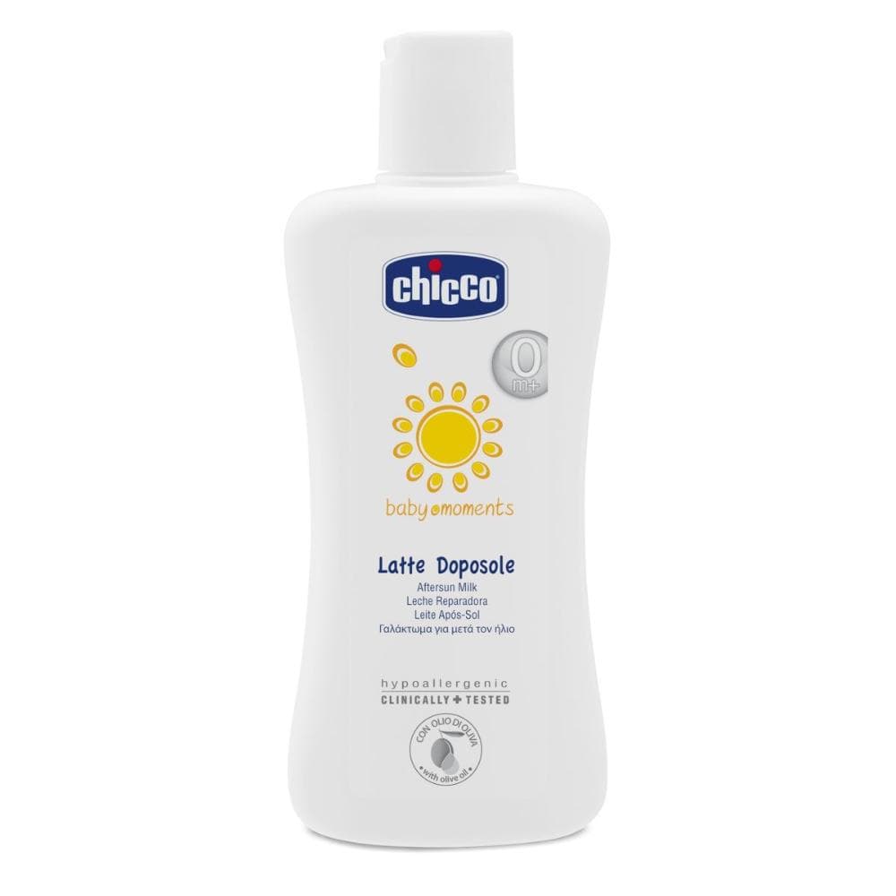 Chicco Baby Moments Protezione Solare Latte Doposole Pelli Delicate 200 ml