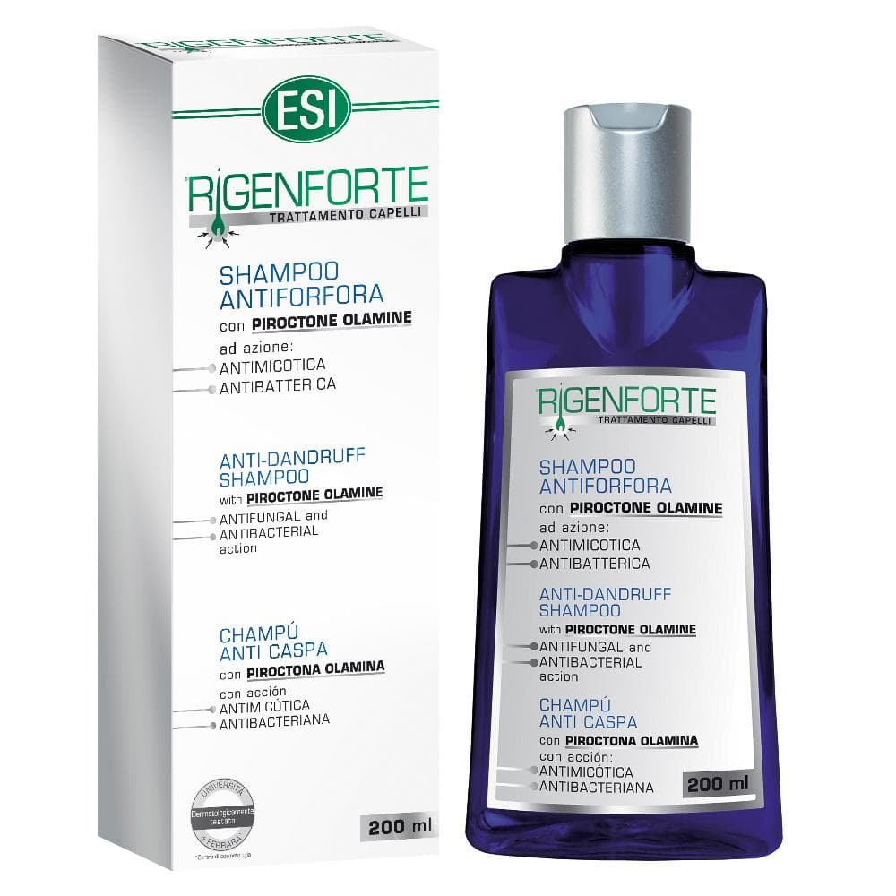 Esi Capelli Sani Rigenforte Shampoo Antiforfora con Biotinax 200 ml