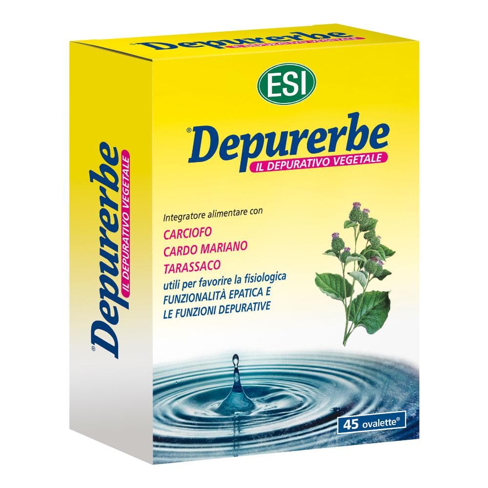 Esi Drenante Depurativa Depurerbe Integratore Alimentare 45 Ovalette