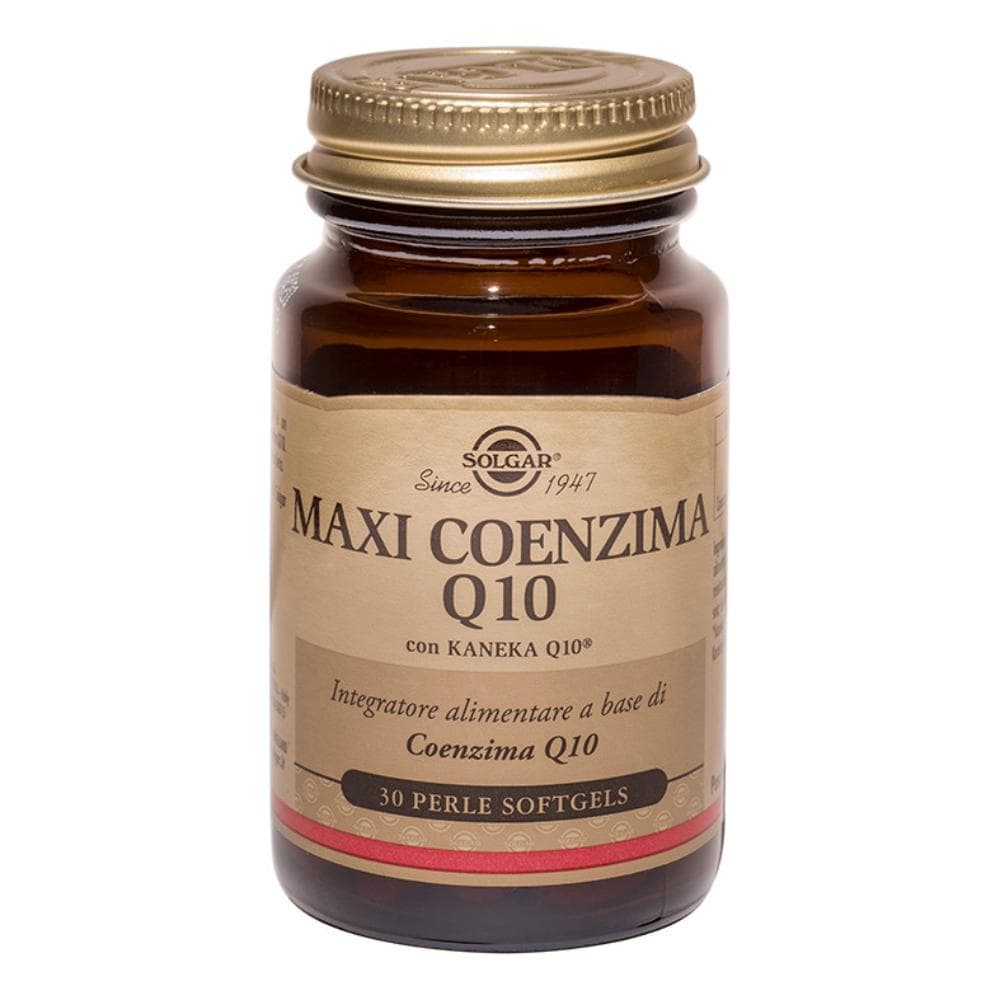 Solgar Benessere Energia Maxi Coenzima Q10 Integratore Alimentare 30 Perle