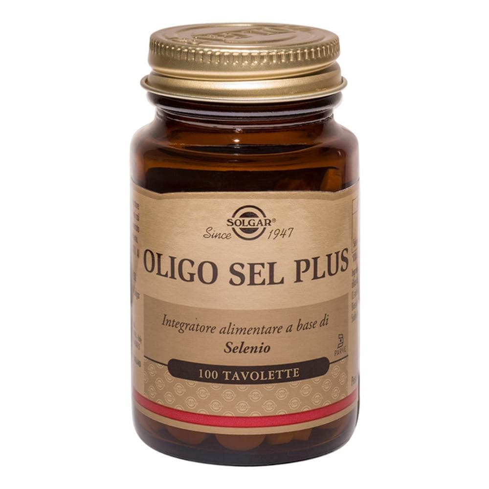 Solgar Minerali Oligo Sel Plus Integratore Alimentare 100 Tavolette