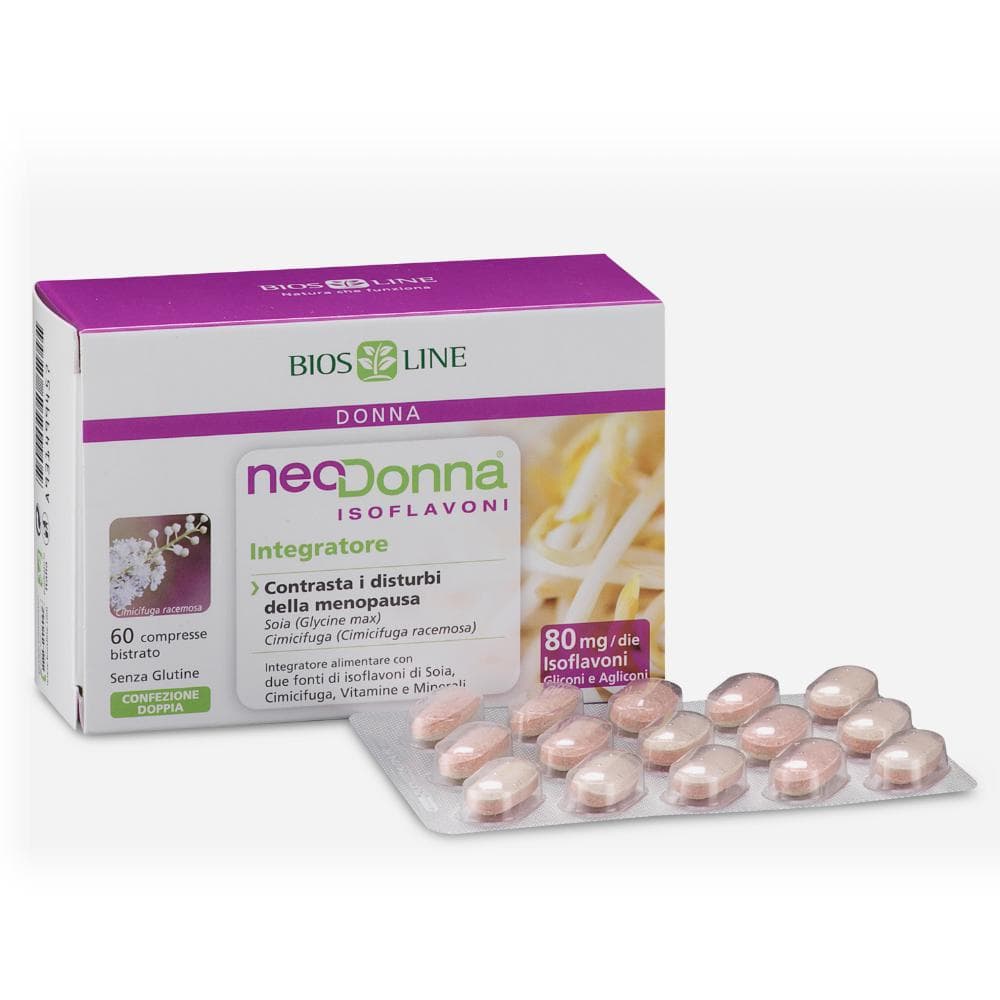 Bios Line Menopausa Neodonna Isoflavoni Integratore Alimentare 30Compresse
