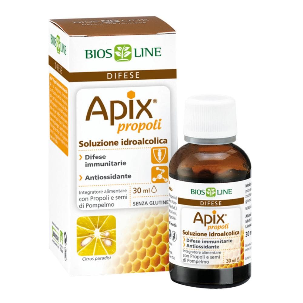 Bios Line Apix Propoli - Soluzione Idroalcolica Integratore Alimentare 30 ml