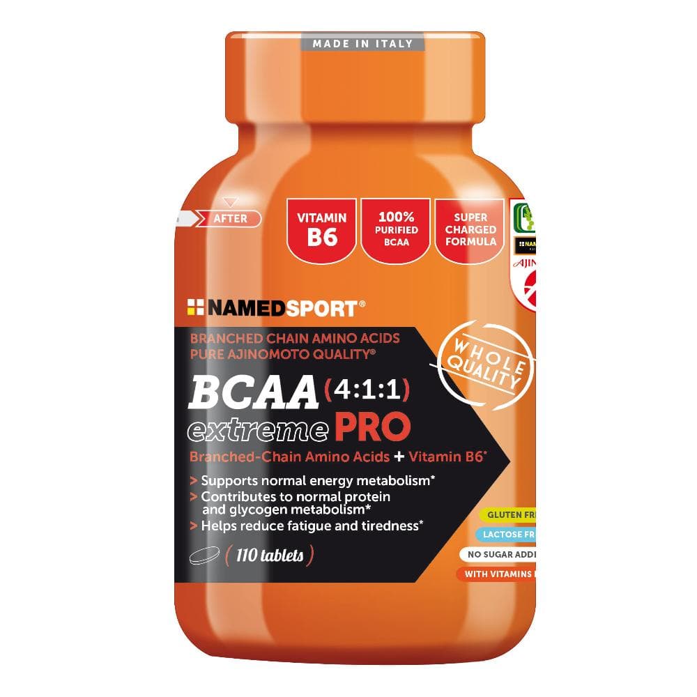 Named Sport BCAA 4:1:1 extreme pro amminoacidi 110 compresse integratore