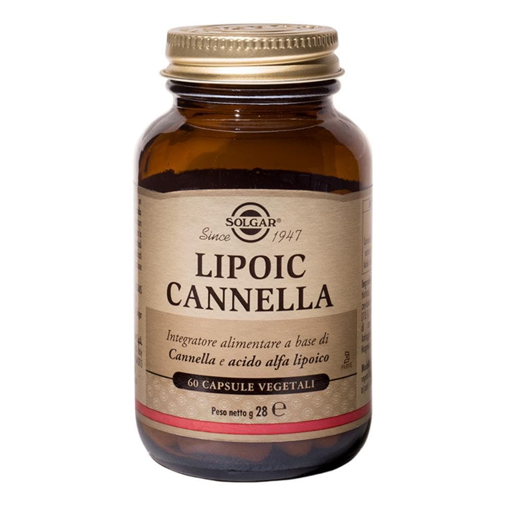 LIPOIC Cannella 60 Cps SOLGAR