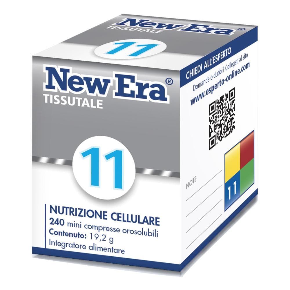 New Era 11 240 granuli integratore in granuli a base di sali tissutali