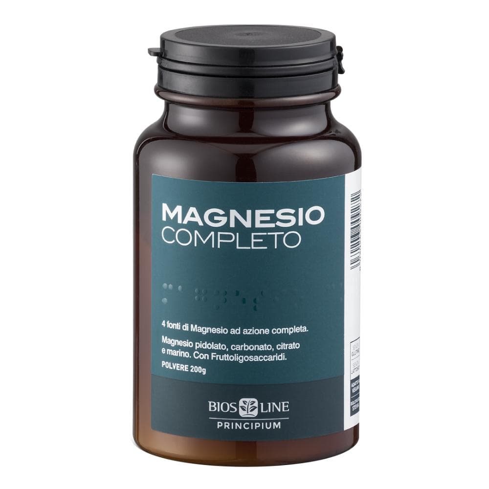 Bios Line Minerali Principium Magnesio Completo Integratore Polvere 200 g
