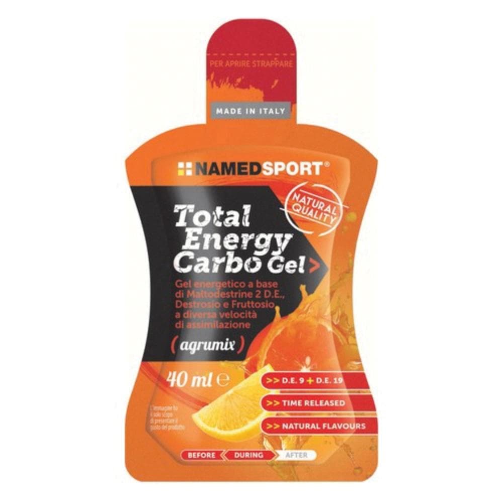 Named Sport Sportivi Total Energy Carbo Gel Integratore Alimentare 40 ml
