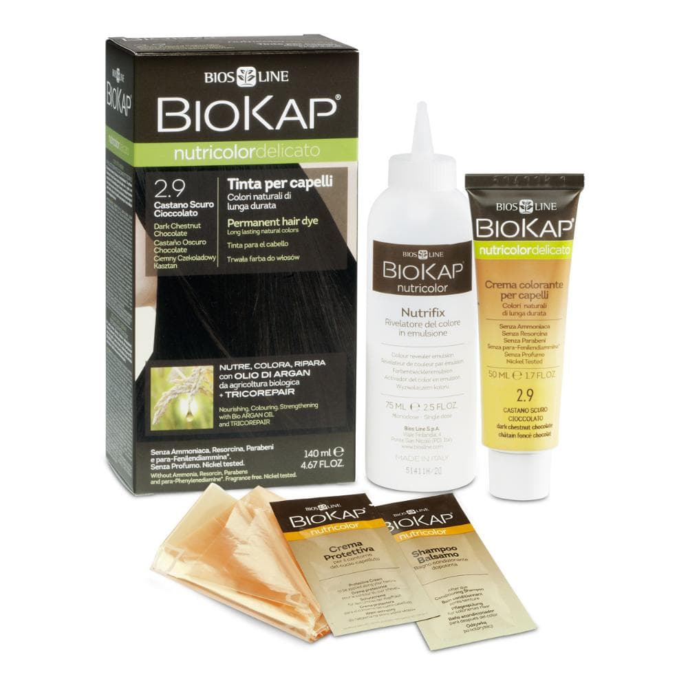 Biokap Nutricolor Delicato Tinta per Capelli 7.33 Biondo Dorato - Colorazione Permanente Naturale Senza Ammoniaca