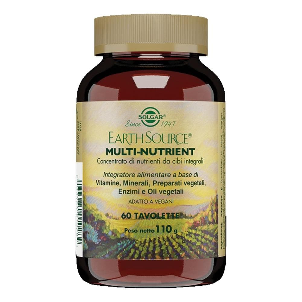 Solgar Earth Source Multinutrienti 60 Tavolette