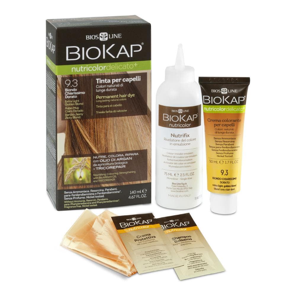 Bios Line Biokap Nutricolor Delicato 8,64 Rosso Tiziano Tinta 140 Ml