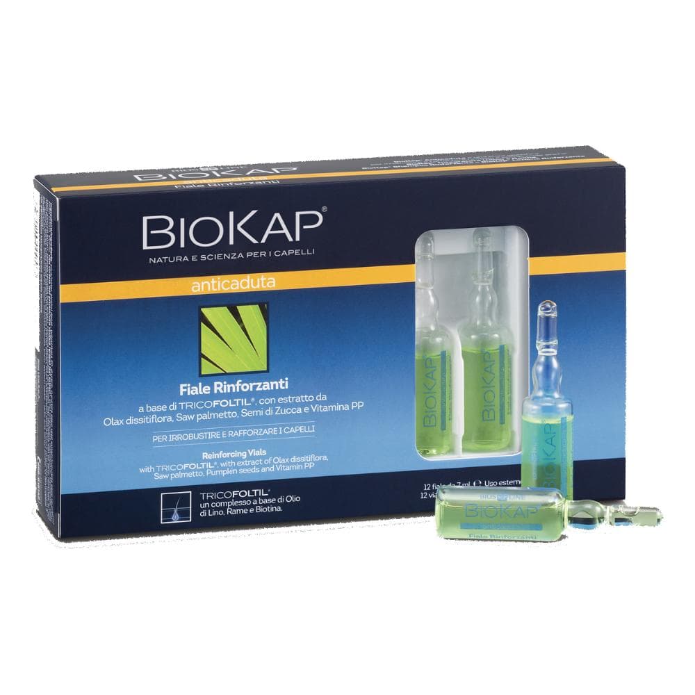 Bios Line Biokap Anticaduta - Fiale Rinforzanti Capelli 12 fiale