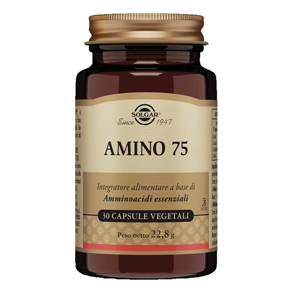 Solgar Amino 75 Aminoacidi Essenziali 30 Capsule