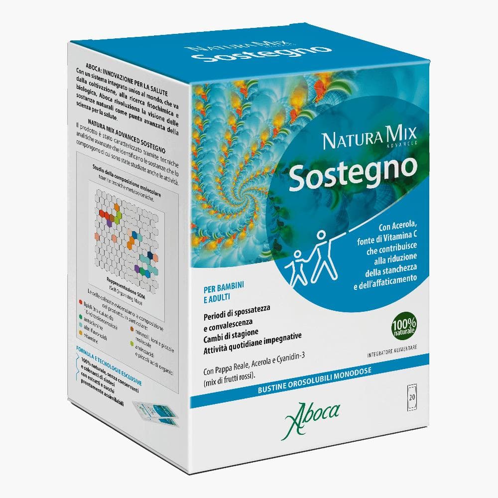 Aboca Societa' Agricola Natura Mix Advanced Sostegno Orosolubile 20 Bustine