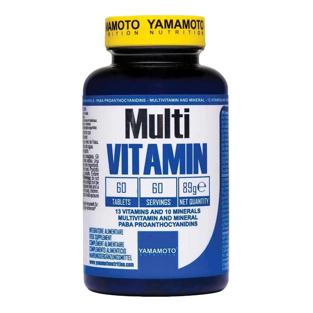 Yamamoto Nutrition Multi Vitamin integratore alimentare 60 compresse