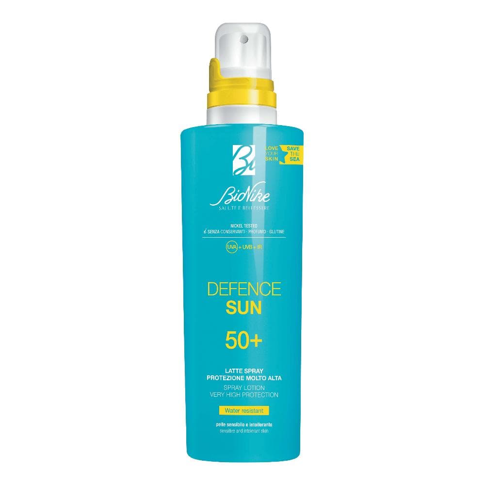 Defence Latte Spray Protezione Solare Bionike Molto Alta 50+ 200ML