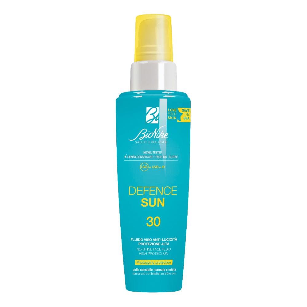 Bionike Defence Sun Fluido Viso Anti-Lucidità 50ml SPF30