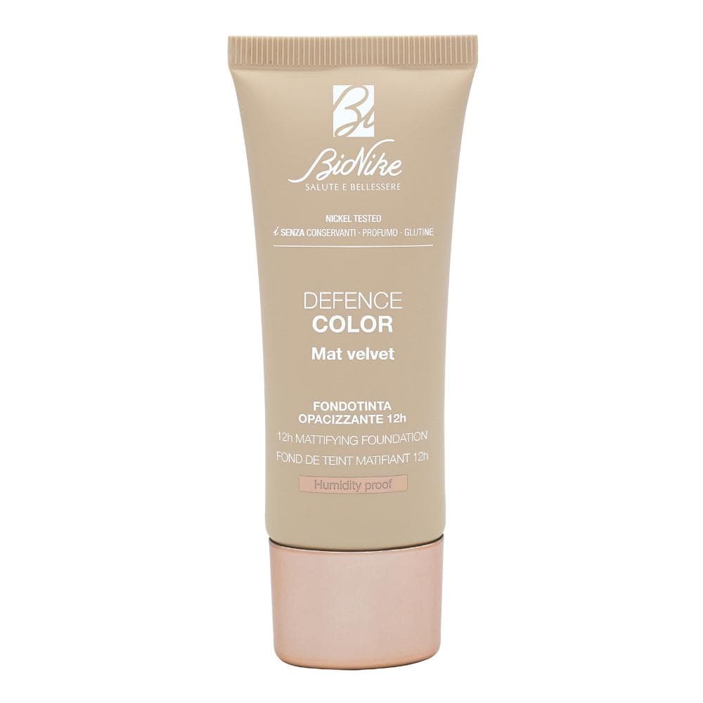 Bionike Defence Color Mat Velvet Fondotinta N. 405 Miel Dore 30ml
