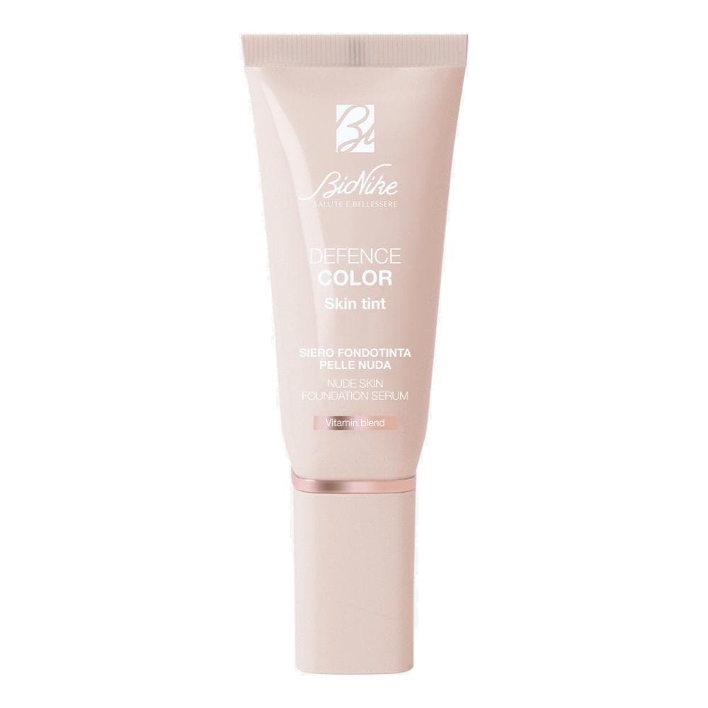 Bionike Defence Color Skin Tint Siero Fondotinta Pelle Nuda 701 Lait 30ml - Fondotinta Idratante con SPF 15