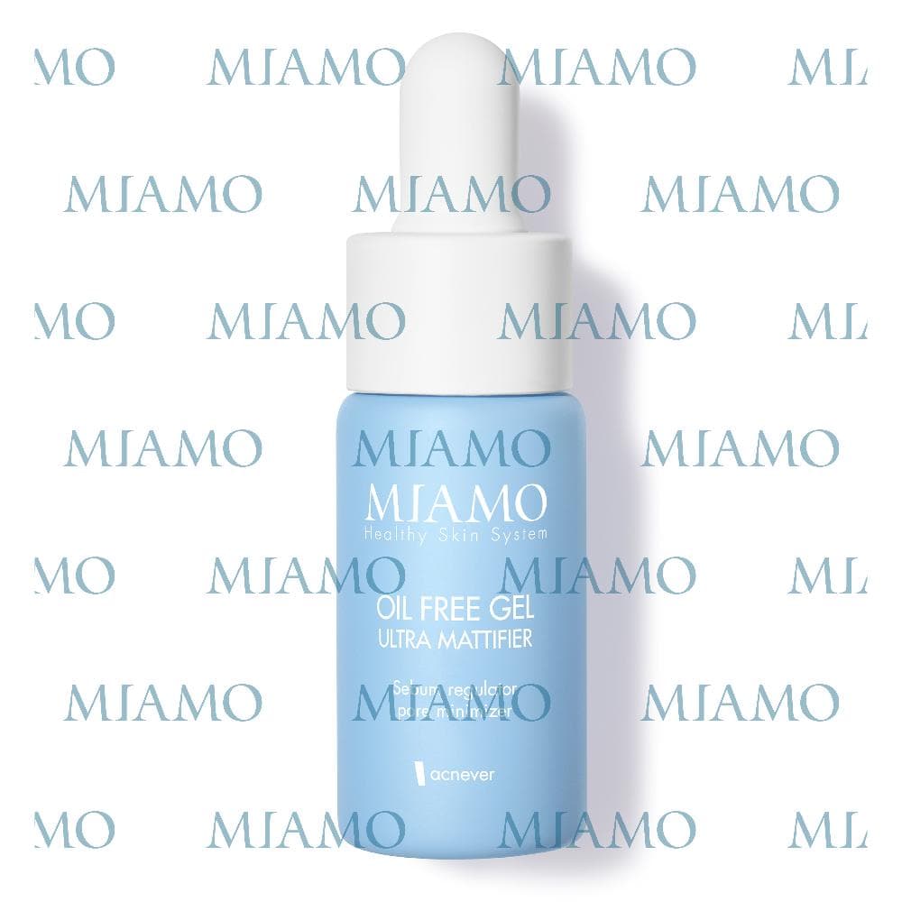 Miamo Mini Icons - Acnever Oil Free Gel Ultra Mattifier SeboNormalizzante Astringente 10 ml