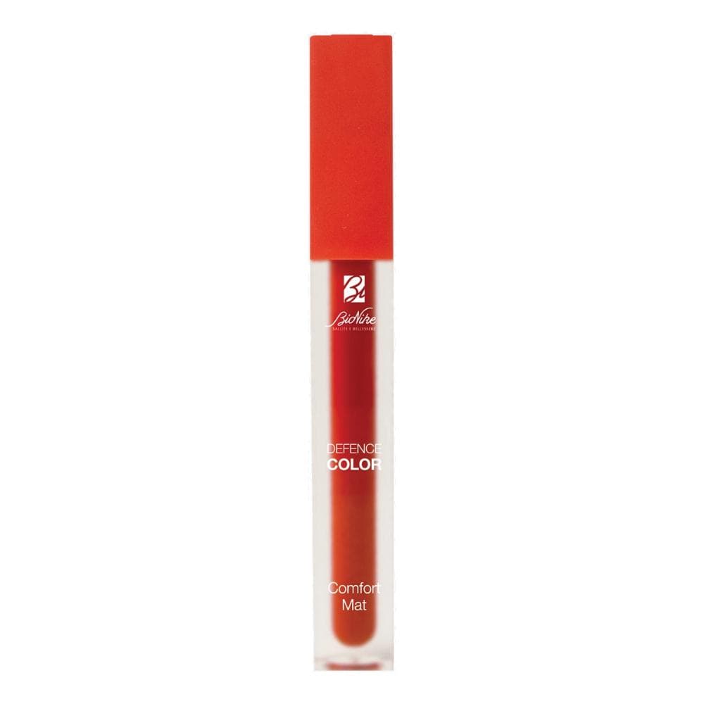 Bionike Defence Color - Comfort Mat Rossetto Mat Liquido Colore 706 Geranium, 4.5ml