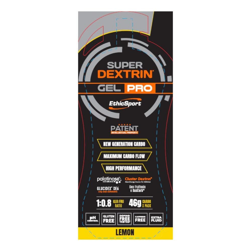 Named Sport Super Dextrin Gel Limone - Gel Energetico a Base di Dextrin per Performance Sportive Super di Endurance
