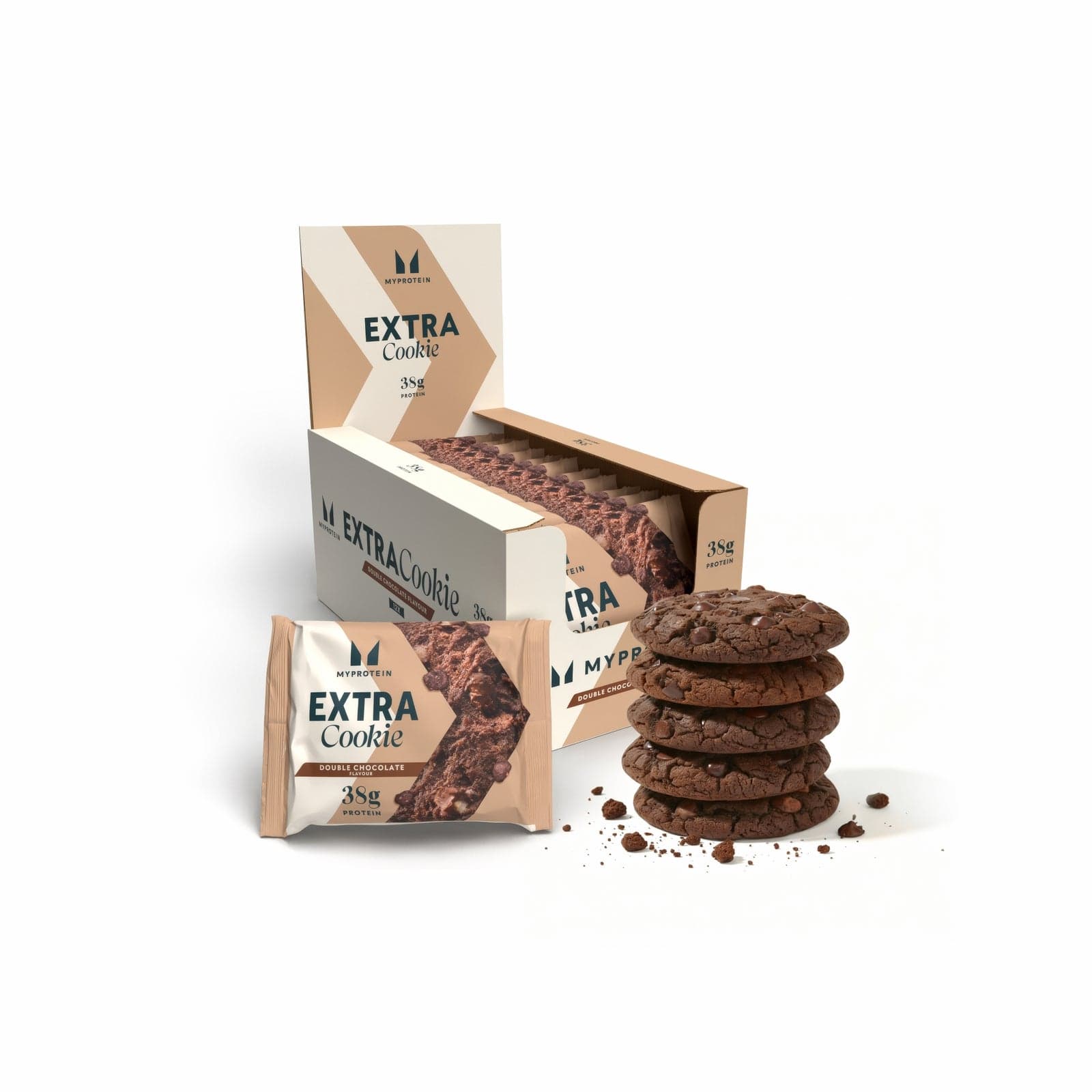 Cookie Extra Proteico - 12 x 75g - Doppio cioccolato