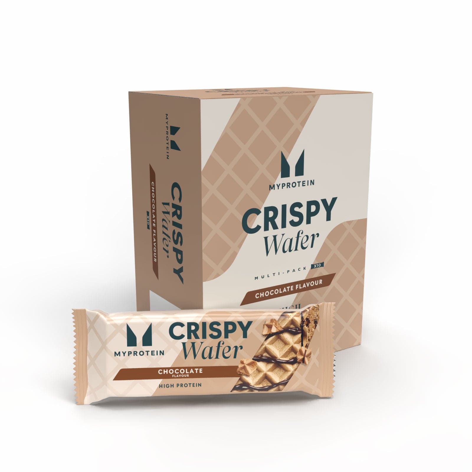 Wafer Proteico - 10Barrette - Cioccolato