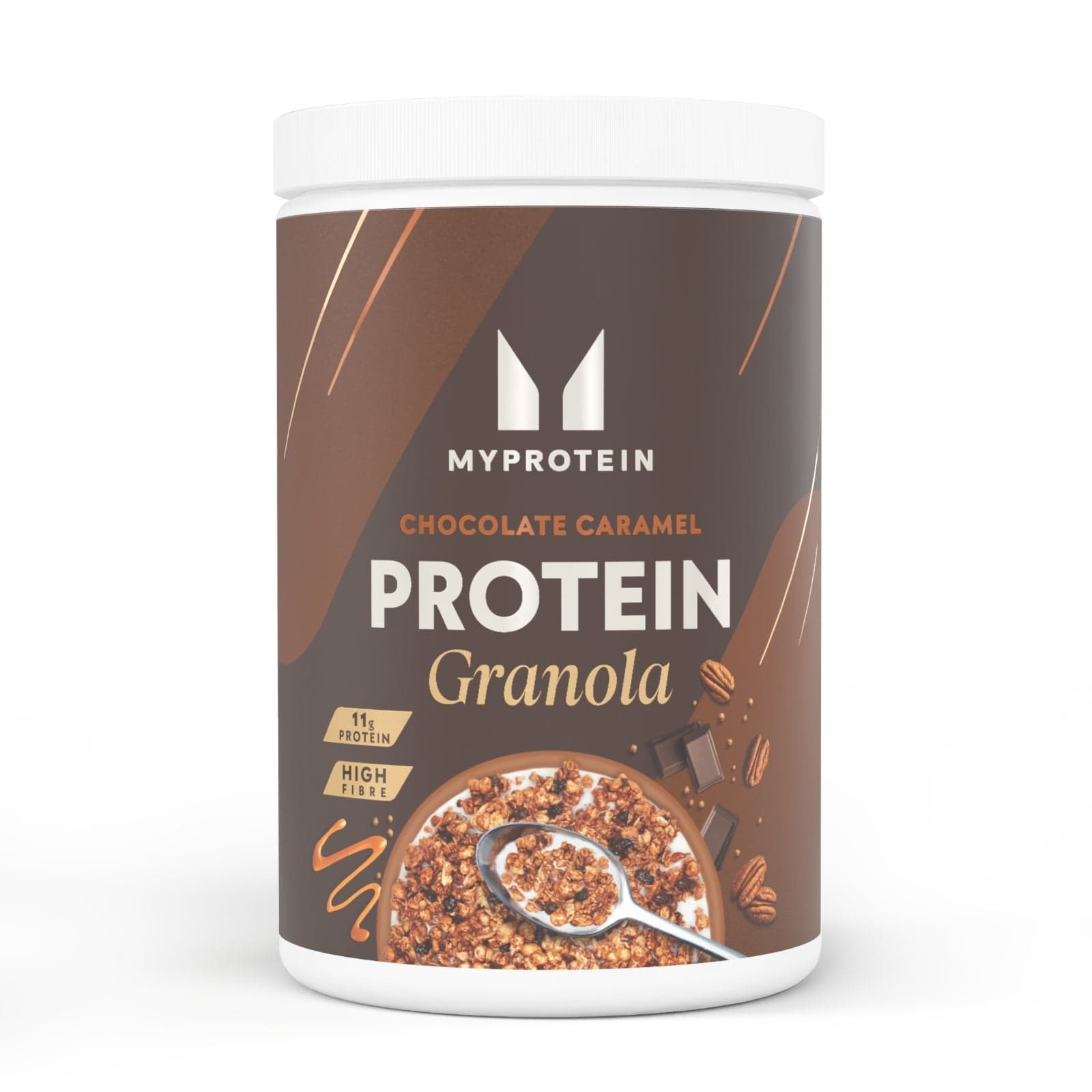 Granola proteica - Cioccolato e caramello