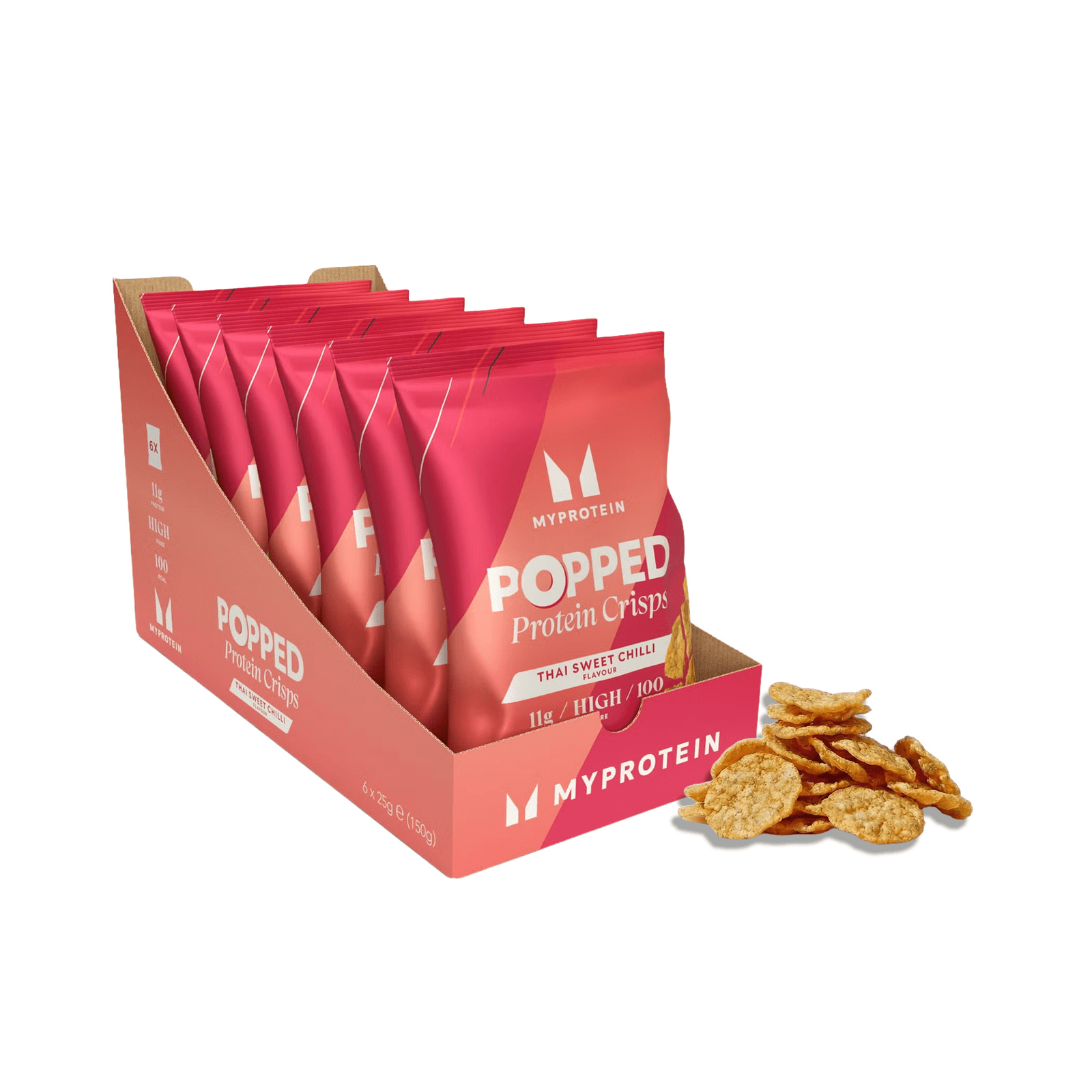 Chips Proteiche Soffiate - Thai Sweet Chilli