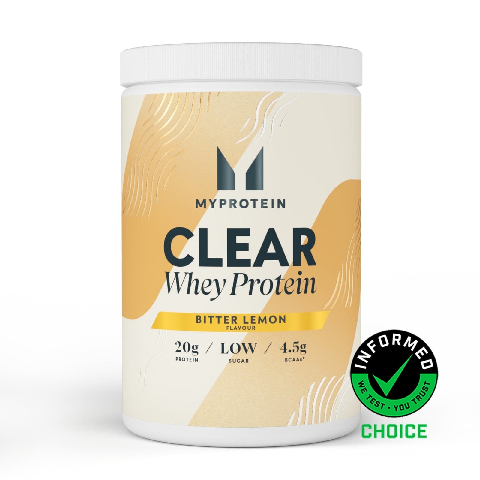 Clear Whey Isolate - 500g - 20porzioni - Bitter lemon