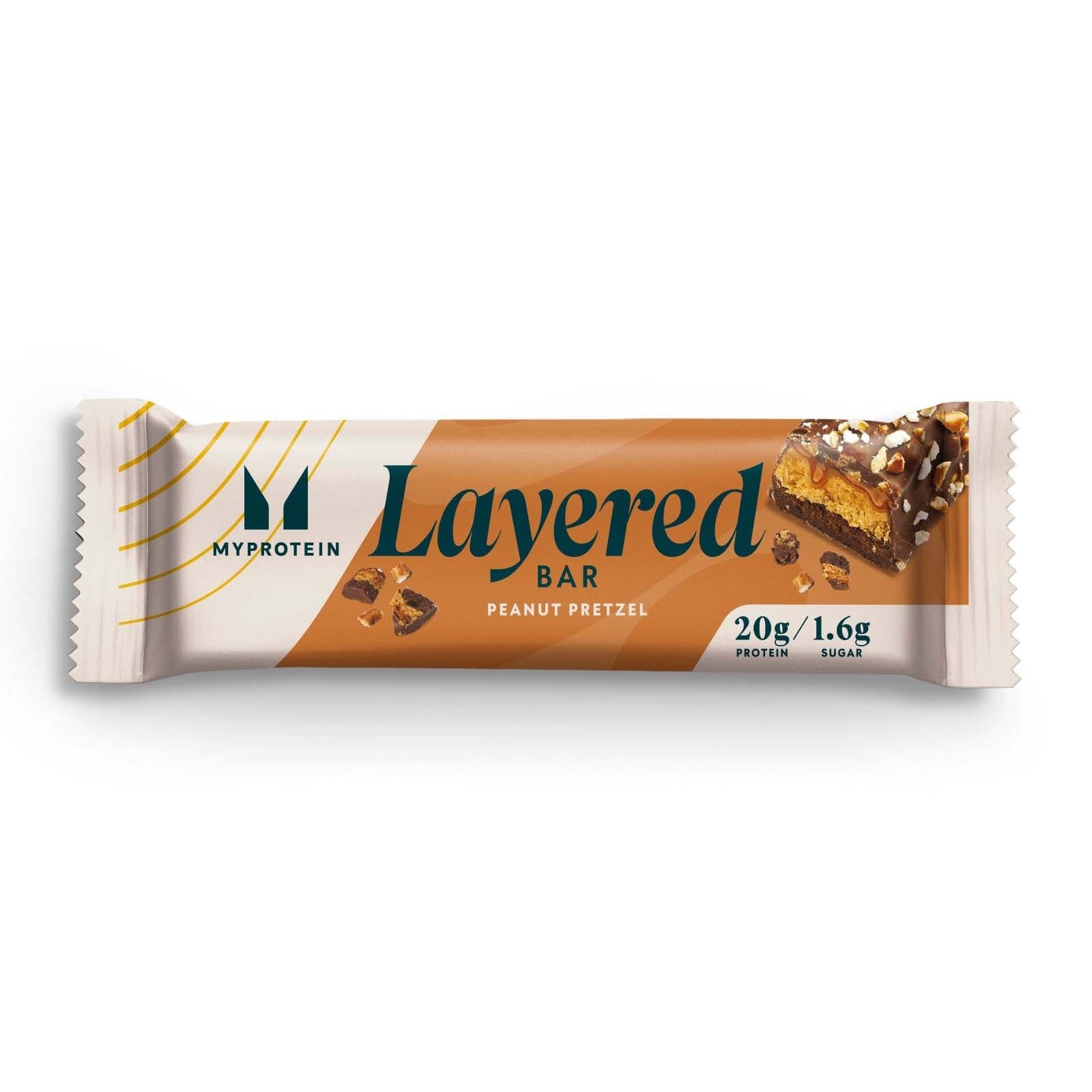 Barretta proteica a 6 strati - Chocolate Peanut Pretzel