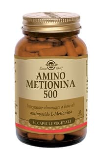 AMINO METIONINA 500 30CPS SOLGAR