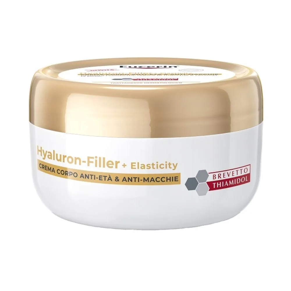 Eucerin Hyaluron Filler + Elasticity - Crema Corpo Anti-Età Anti-Macchie, 200ml